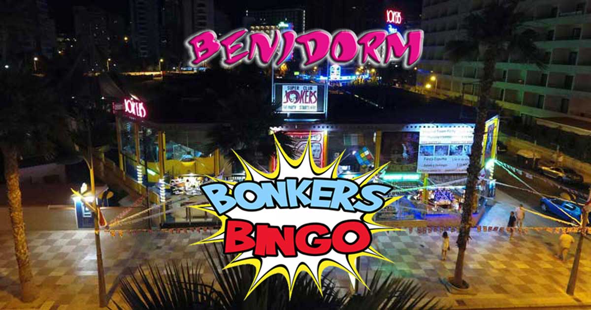 Bonkers Bingo Benidorm at Jokers