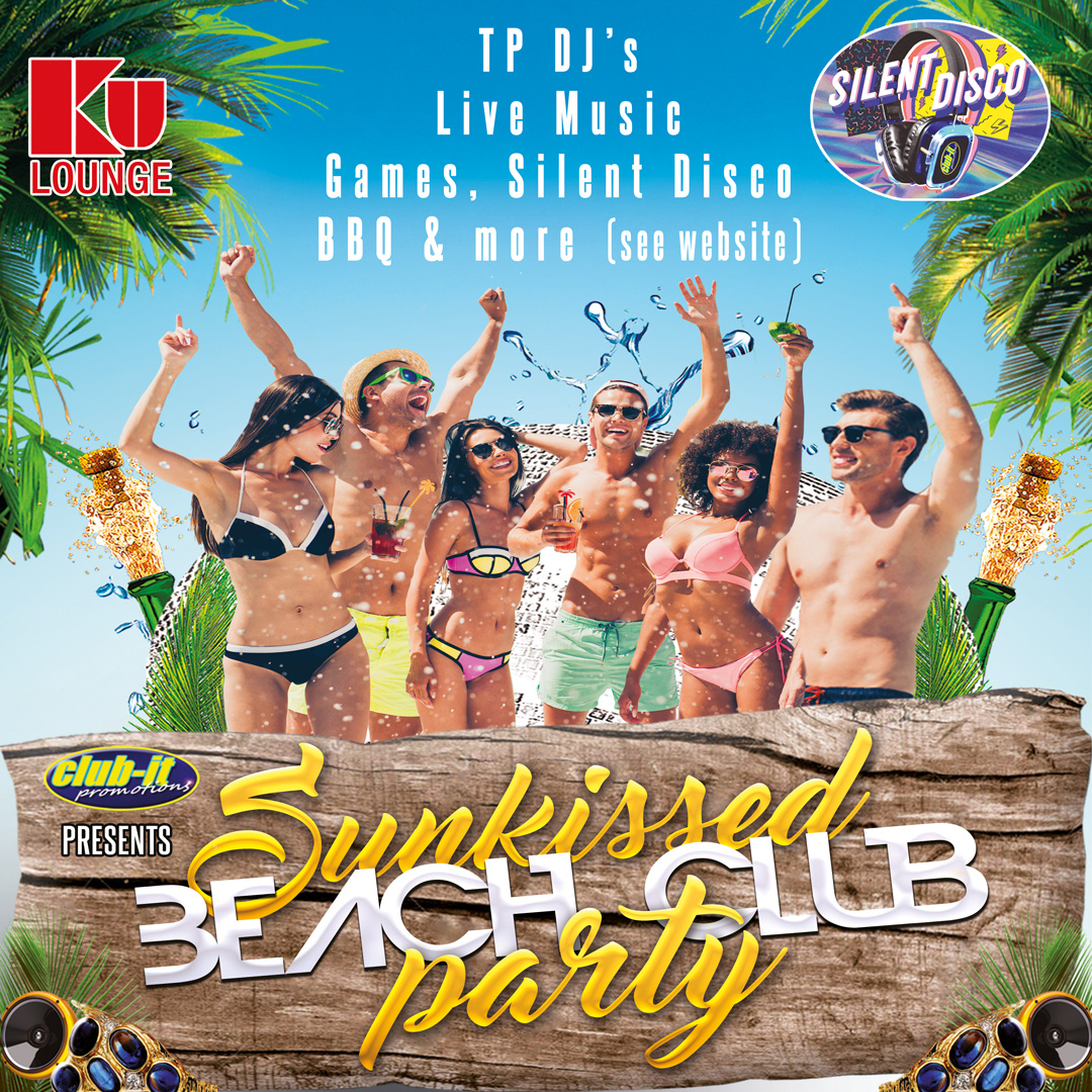 Sunkissed beach club party stag and hen event Benidorm